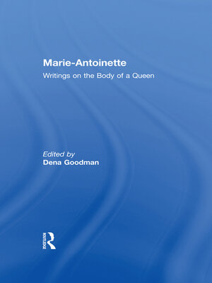 cover image of Marie Antoinette